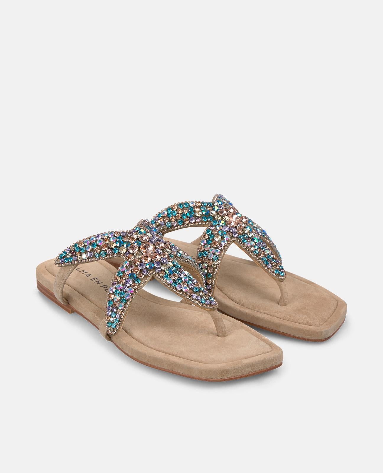 SANDALIA PLANA ESTRELLA