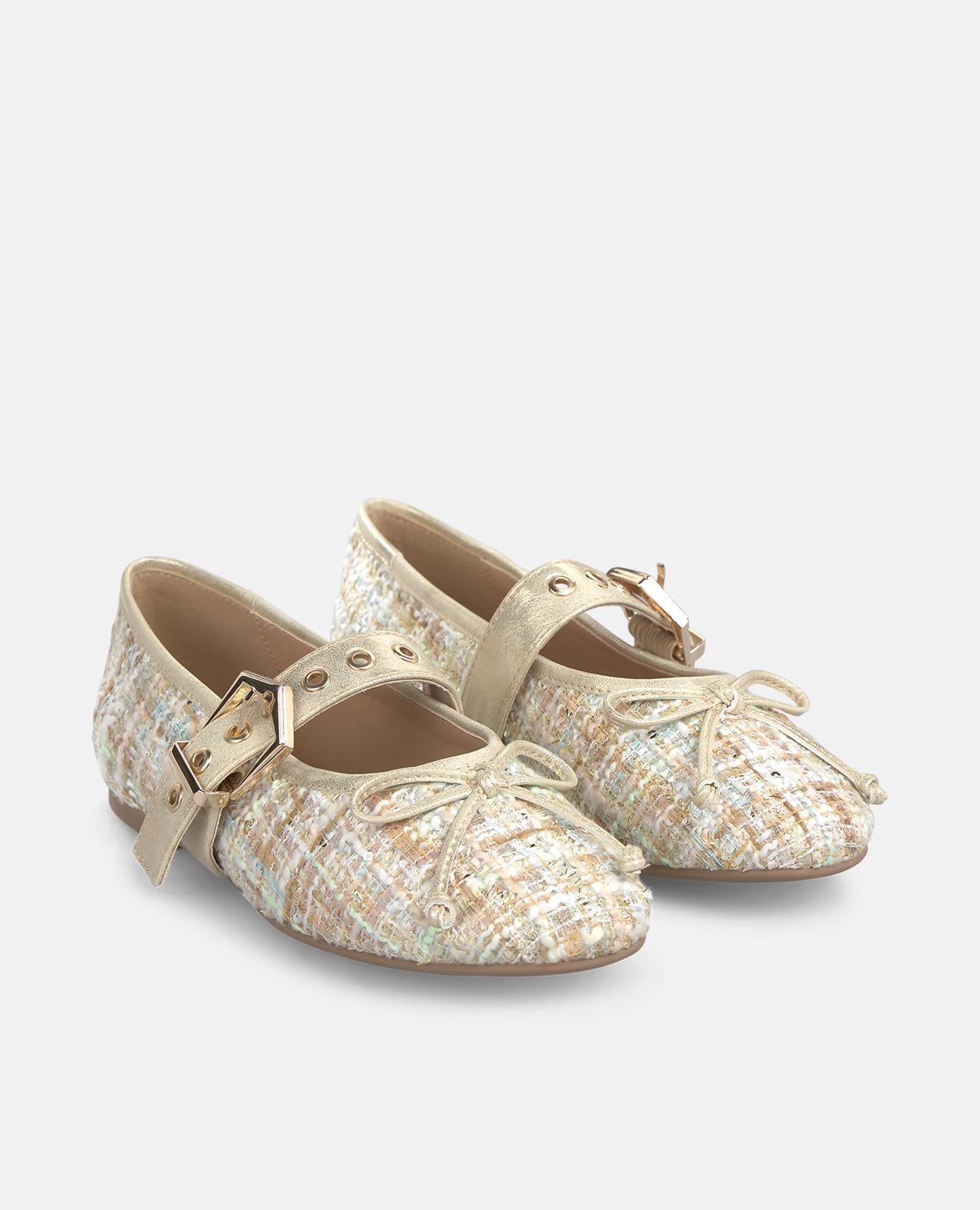 BAILARINA PLANA DETALLE HEBILLA