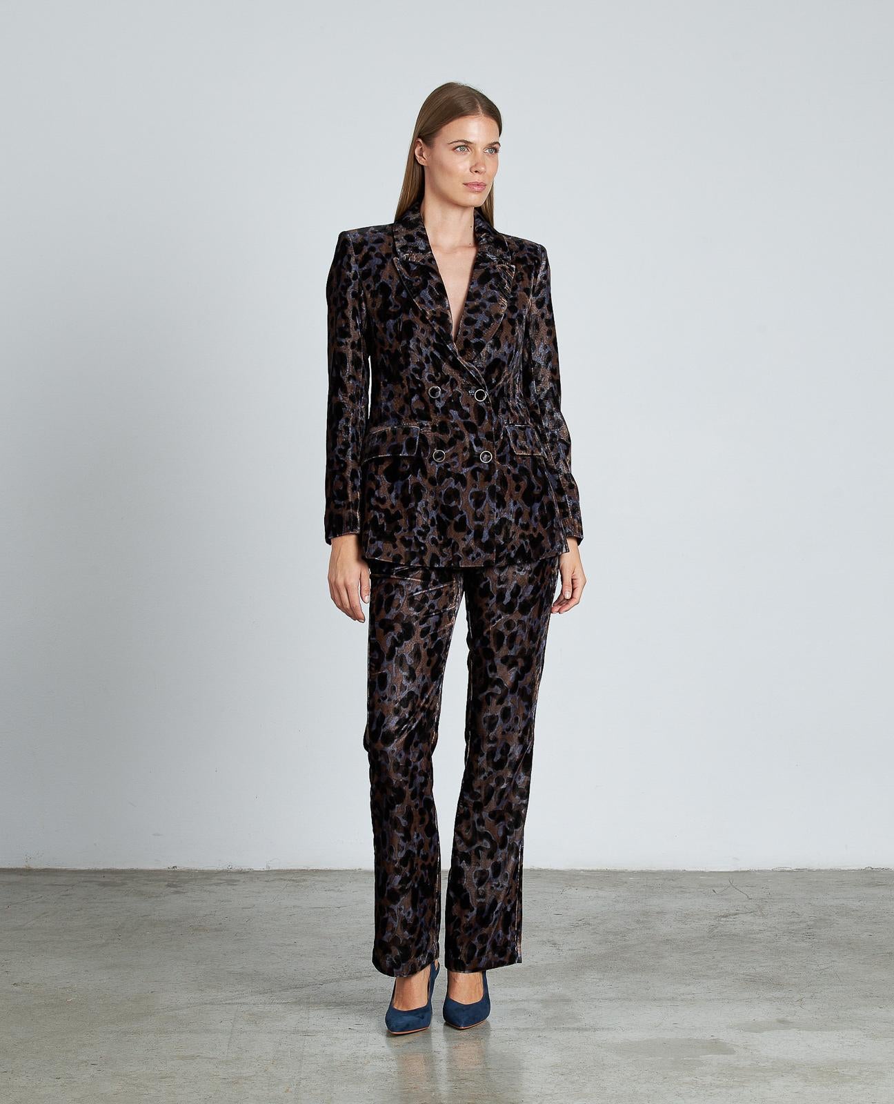 PANTALON LEOPARDO TERCIOPELO