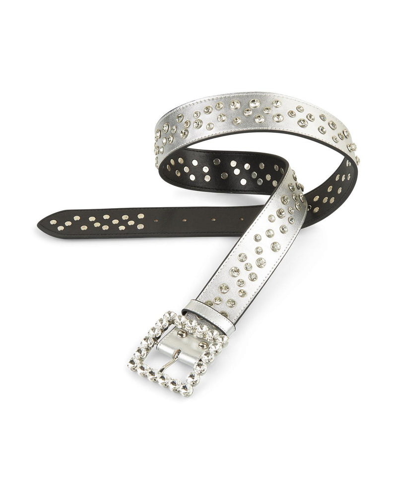 STUDDED LEATHER BELT