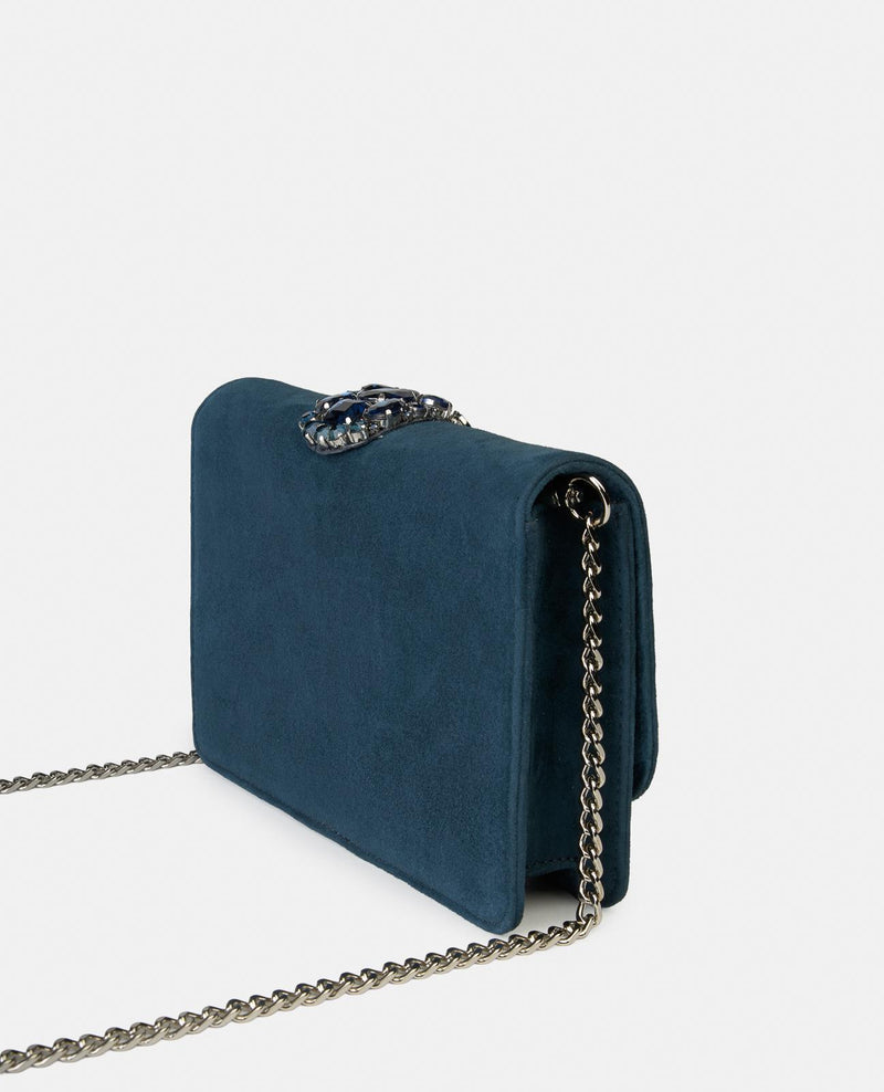 BORSA A TRACOLLA CON RIBBETTO SERPENTE