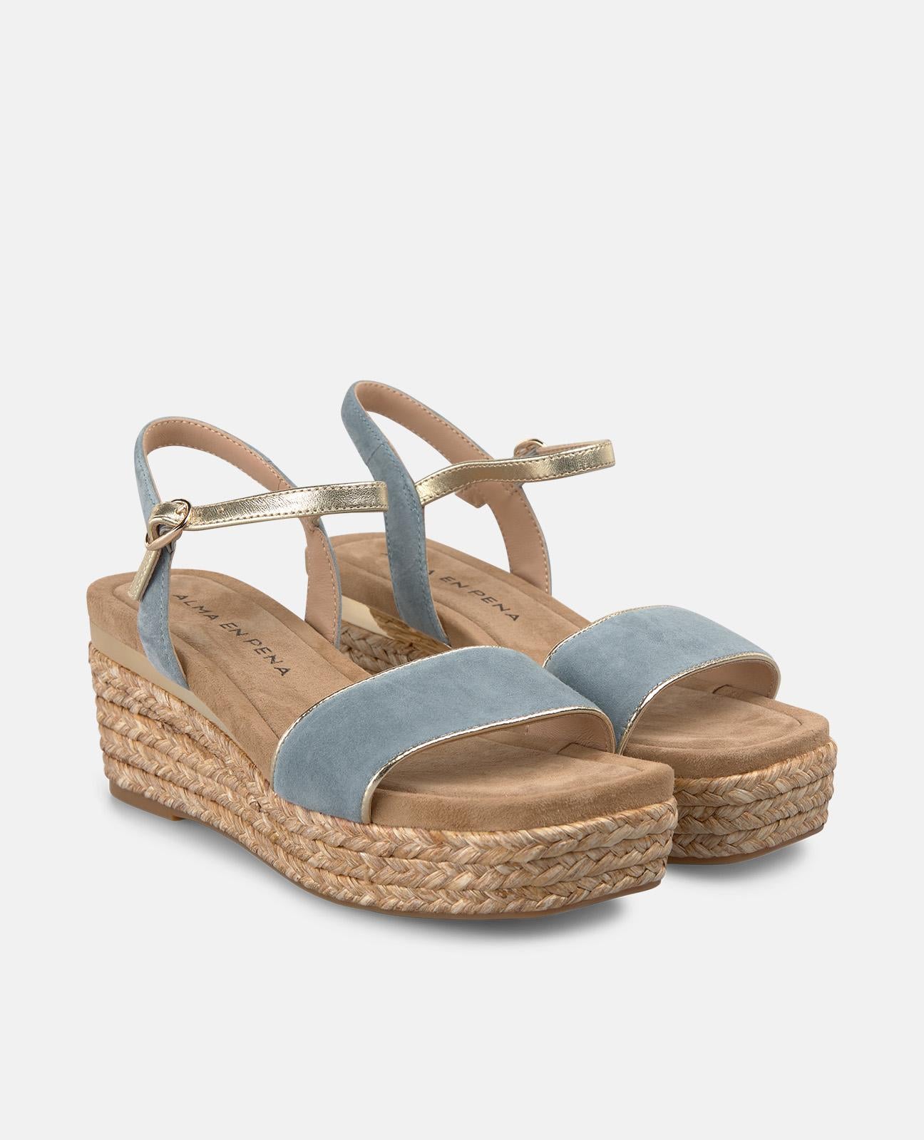 SANDALIA TIRA ANCHA ESPARTO