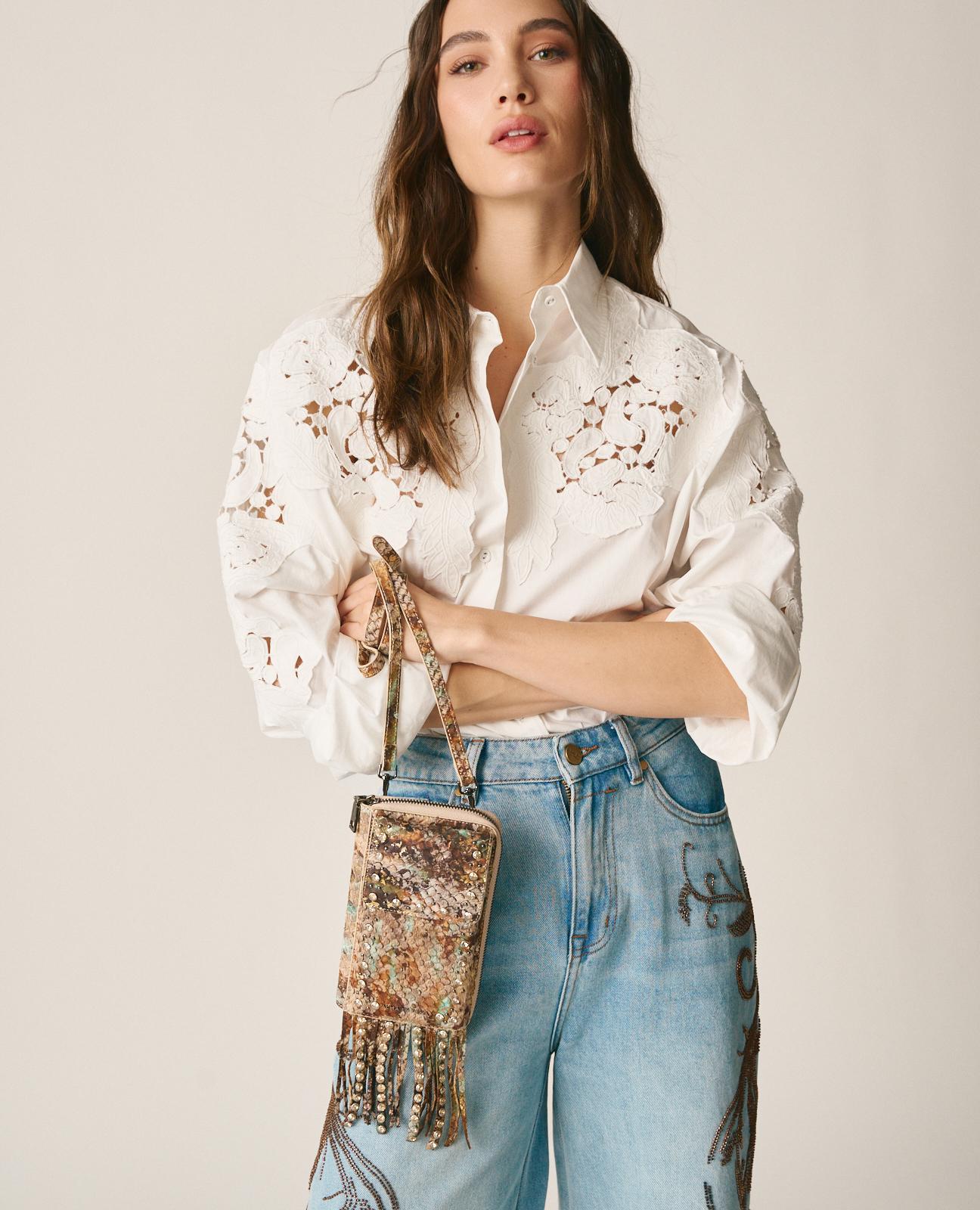 BOLSO CARTERA PEDRERÍA