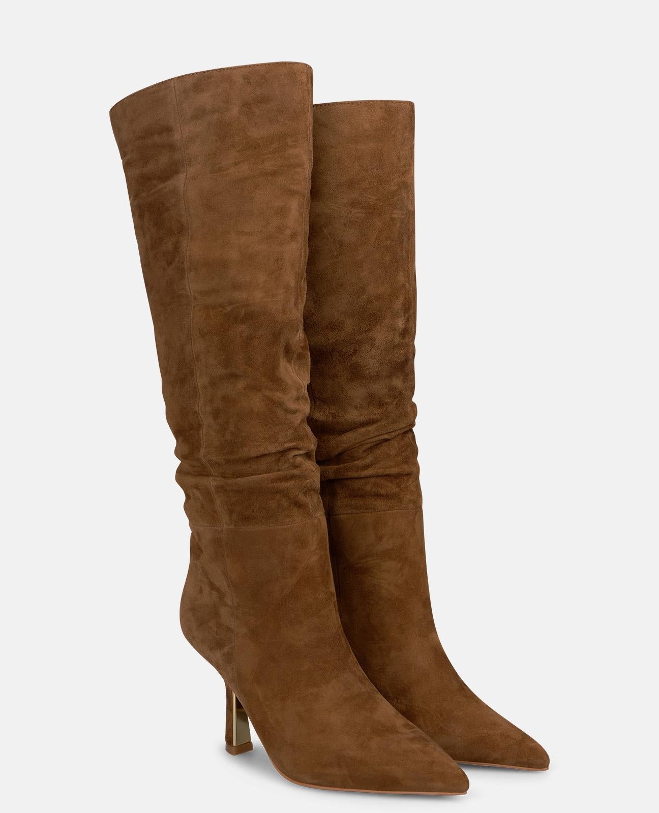 BOTA DE ANTE EFECTO FRUNCIDO
