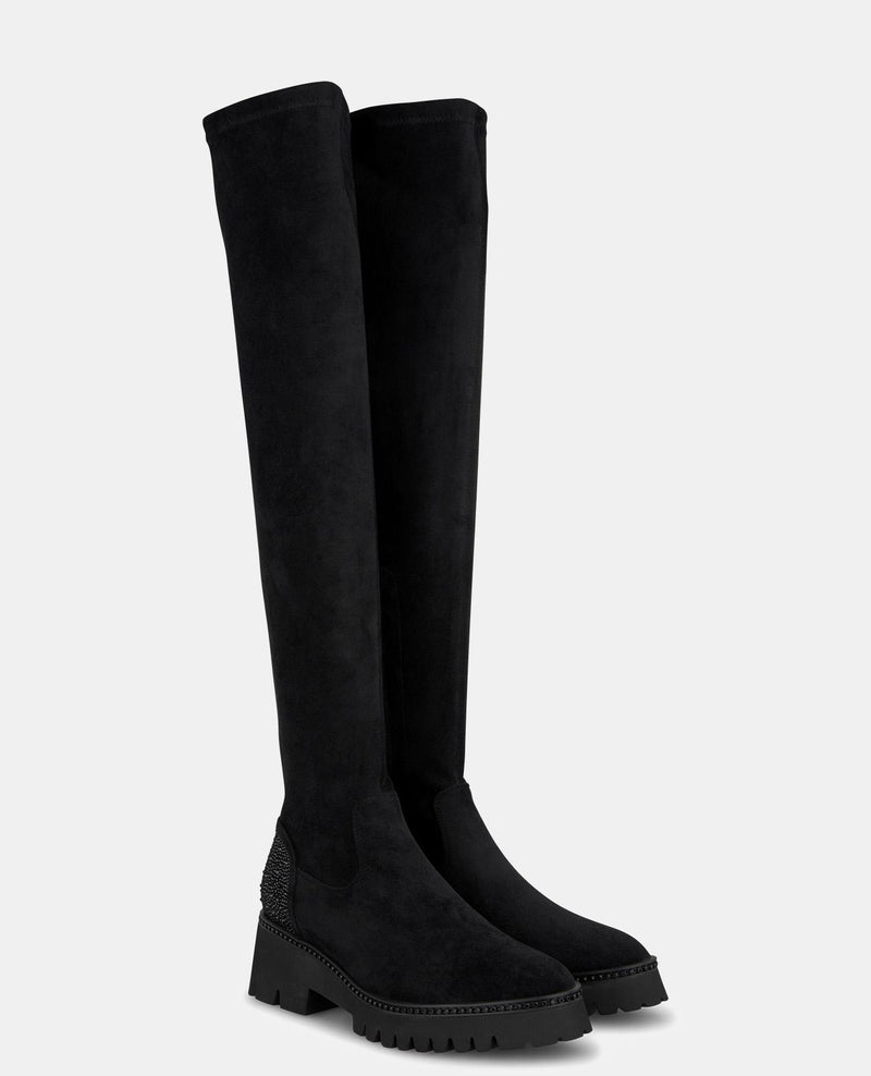 MUSKETIER-STIEFEL MIT PLATEAU