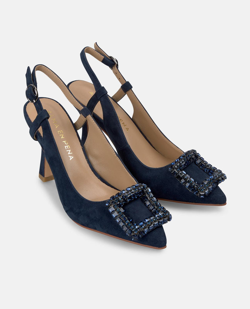 SAPATO DE SALTO ALTO BROGUE