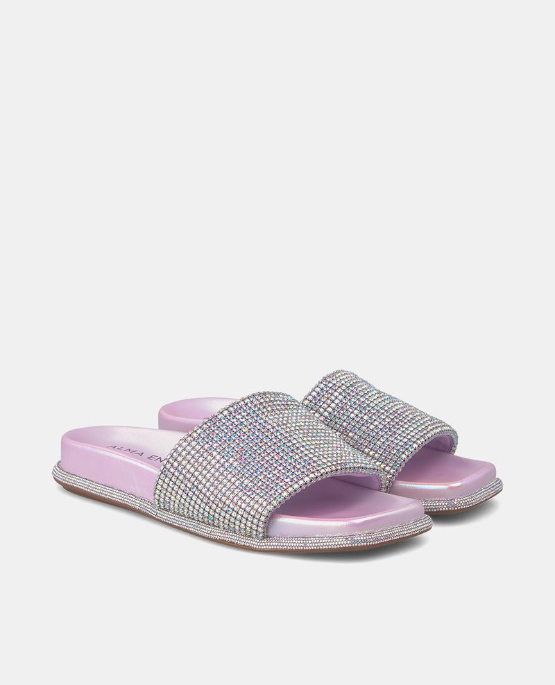 SANDALIA PLANA TIRA STRASS