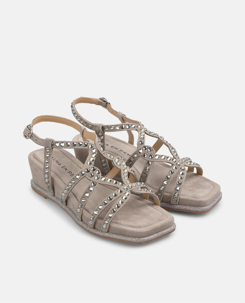 SANDALIA CUÑA MEDIA