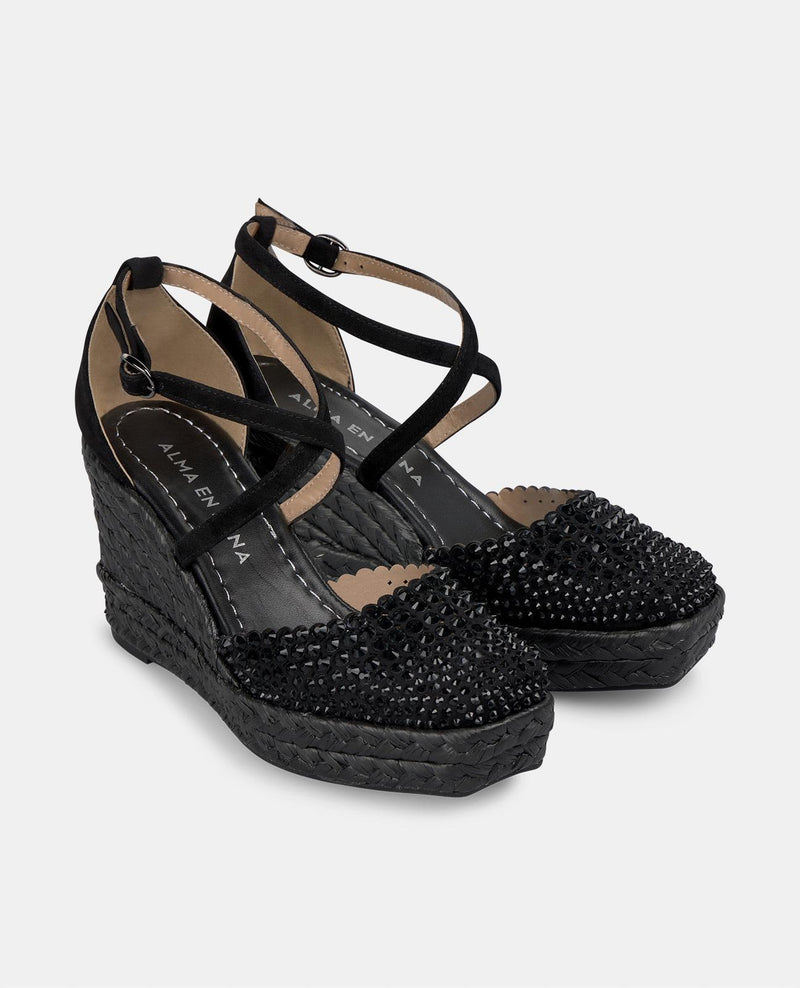 CUÑA PUNTERA CUBIERTA DE PEDRERÍA