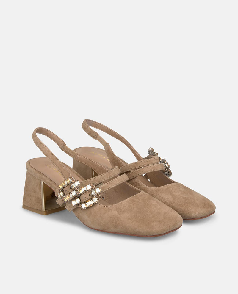 ZAPATO DESTALONADO DOBLE TIRA