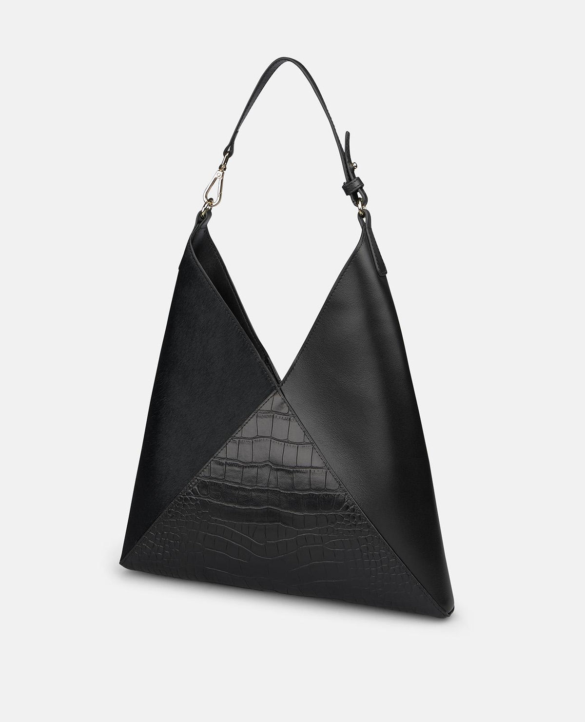 BOLSO TOTE PIEL DISEÑO GEOMÉTRICO