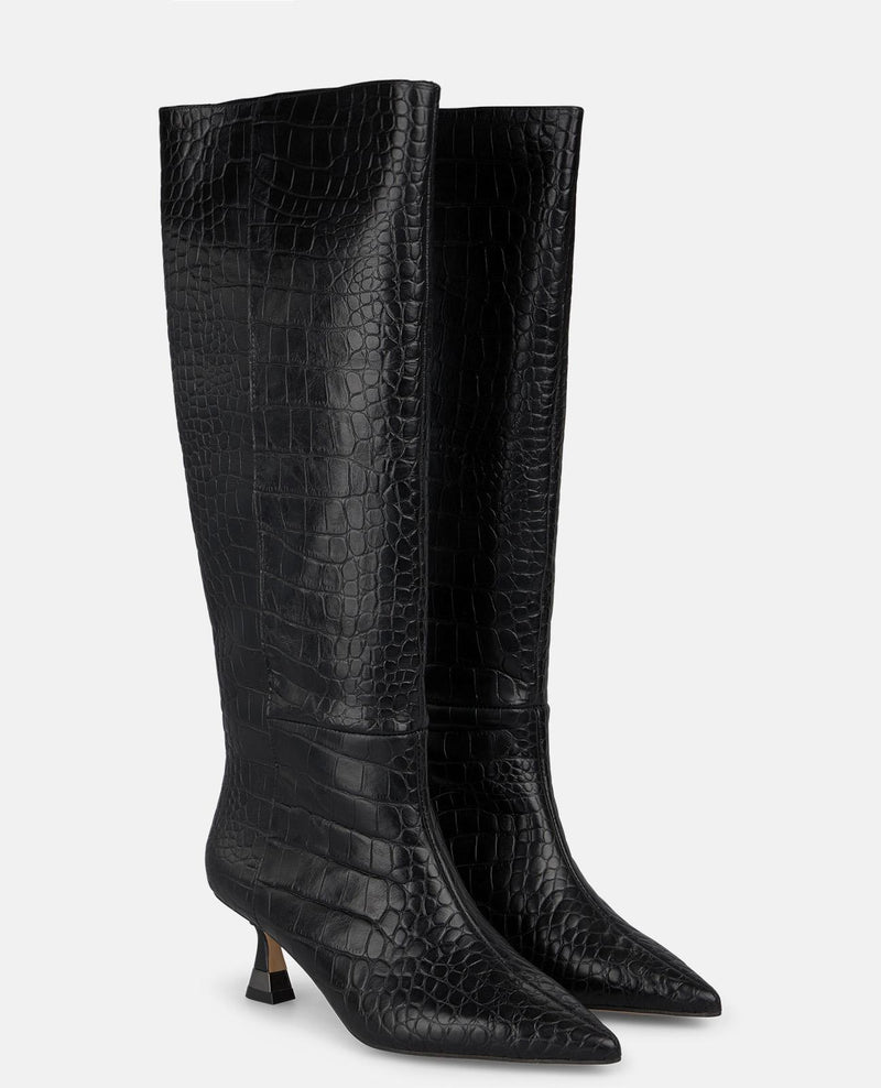 BOTA ALTA TACÓN MINI