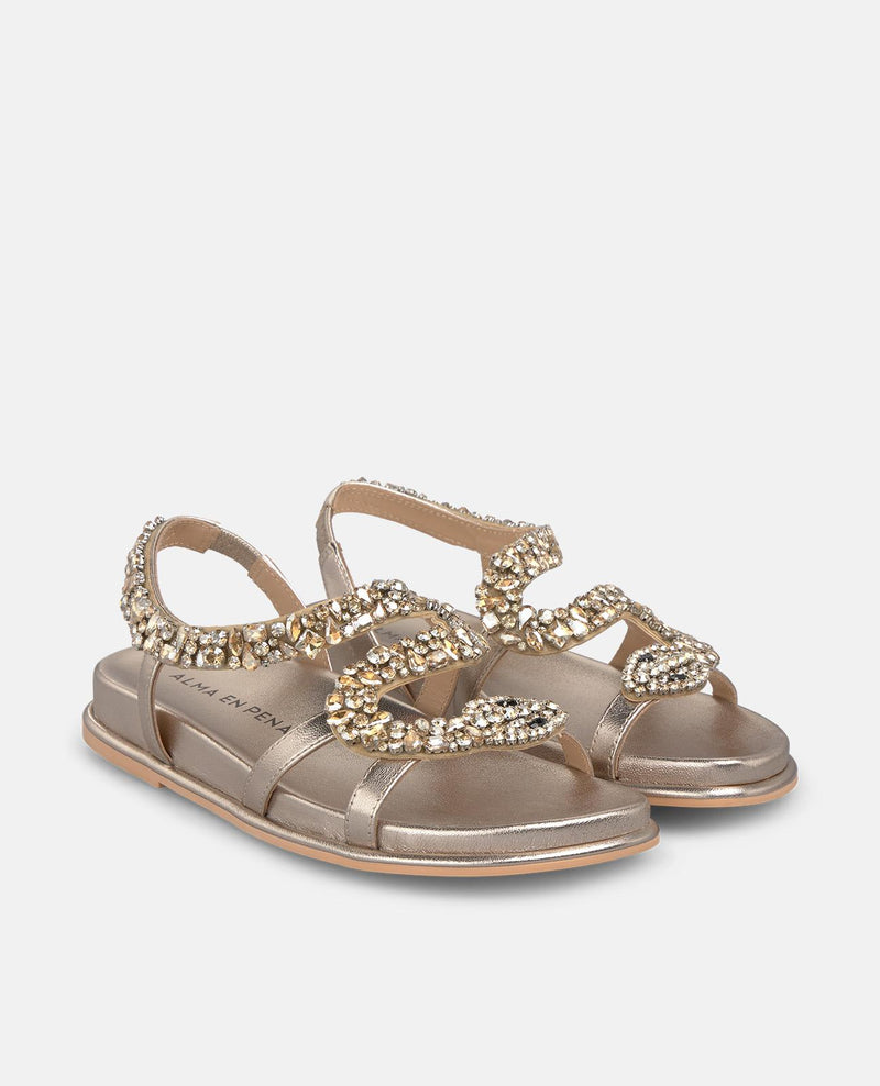 FLAT SANDAL SNAKE