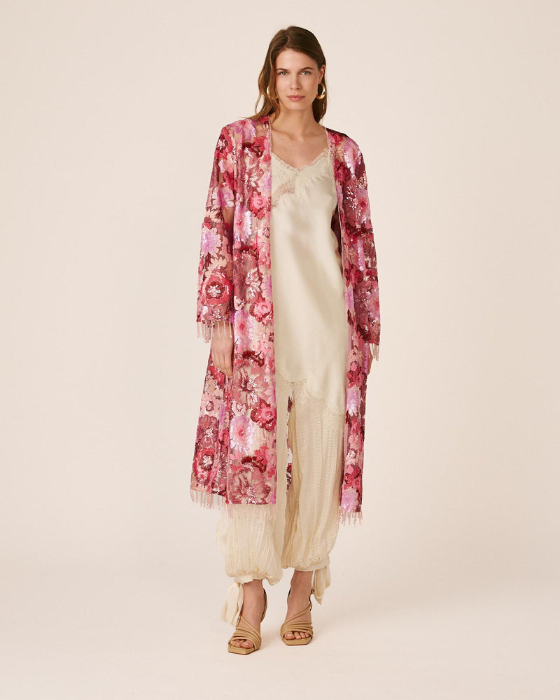 FLORAL CAFTAN