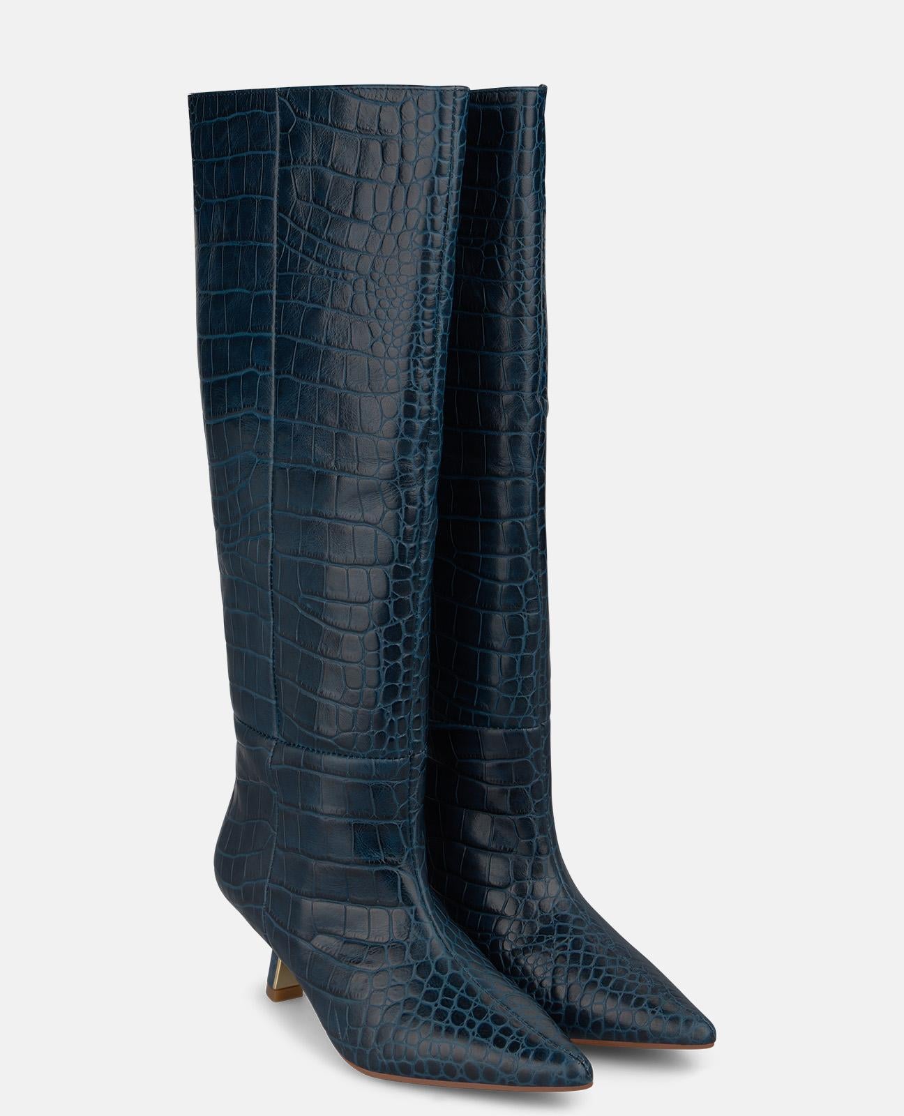 BOTA DE PIEL ANIMAL PRINT
