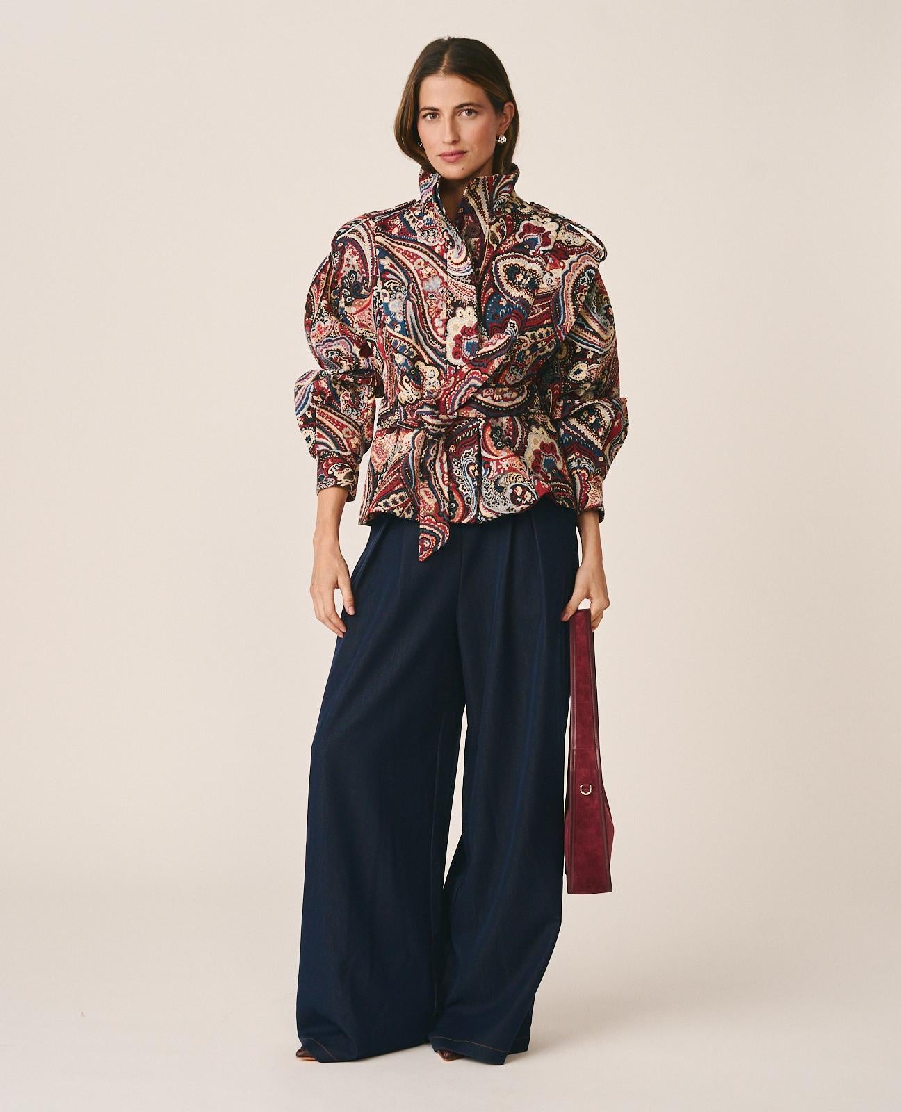 CHAQUETA PAISLEY