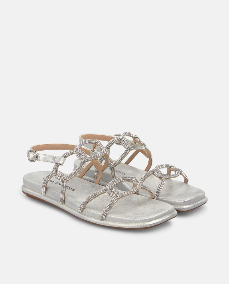 FLAT INTERLACED SANDAL