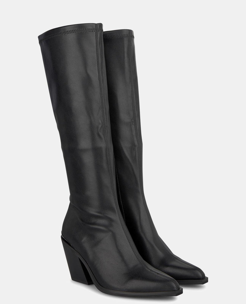 HOHER STIEFEL MIT REISSVERSCHLUSS