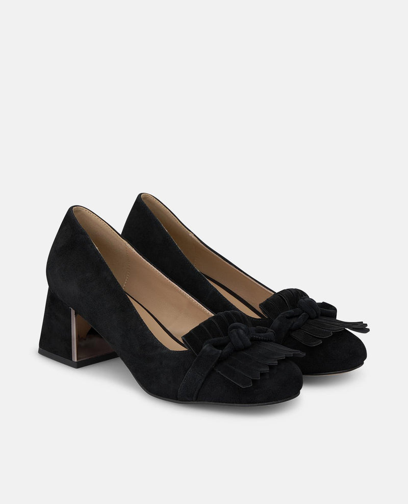 ZAPATO DE ANTE CON FLECOS