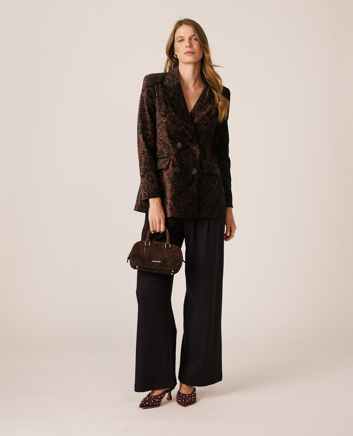 BLAZER TERCIOPELO PAISLEY
