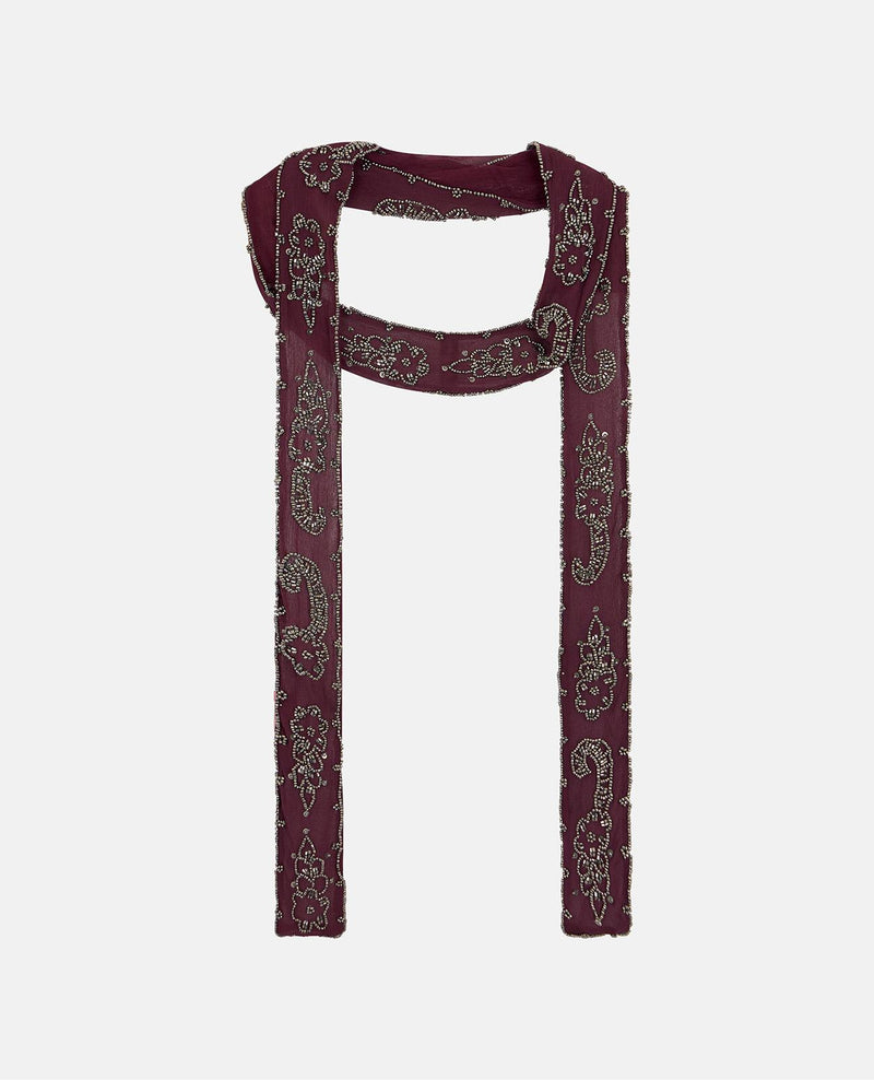 PAÑUELO CON ABALORIOS