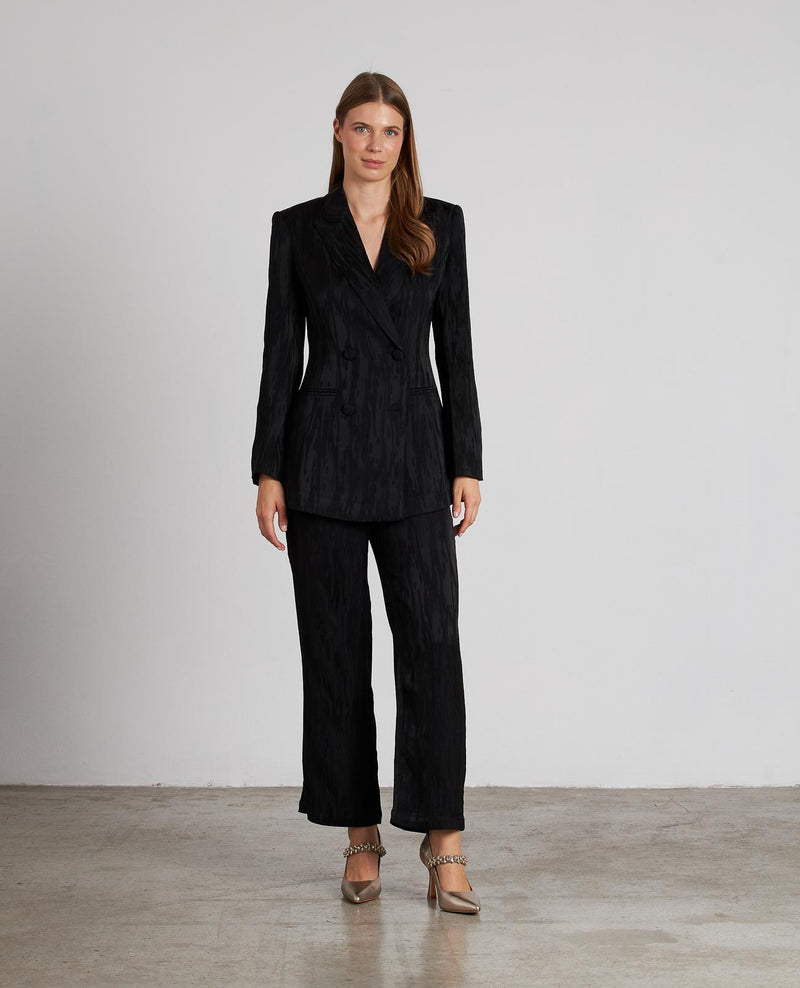 PANTALÓN RECTO TEXTURA