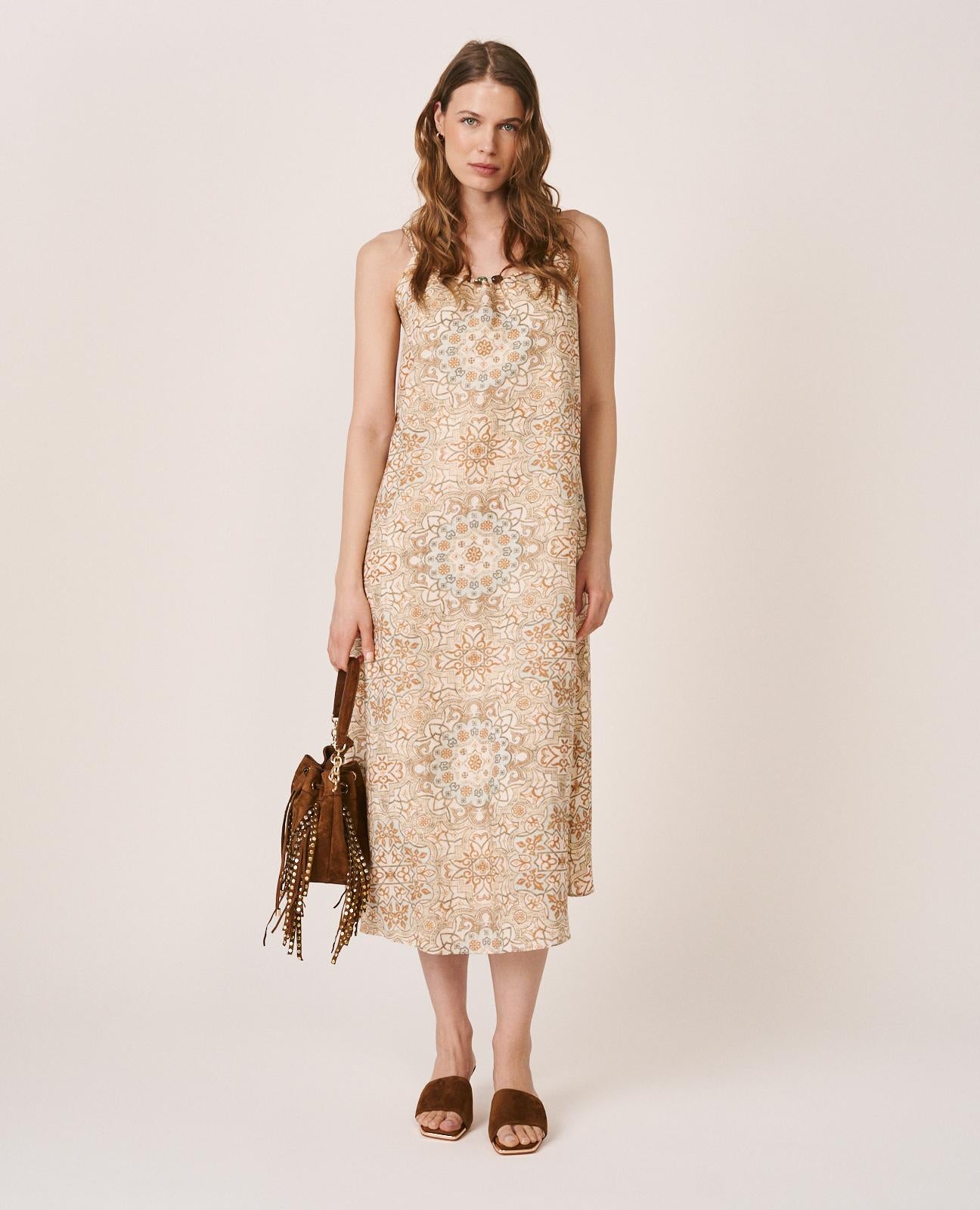 VESTIDO TIRANTES ESTAMPADO