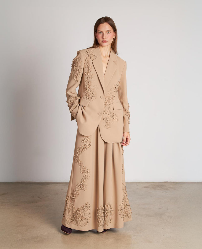 BLAZER FLORES BORDADAS