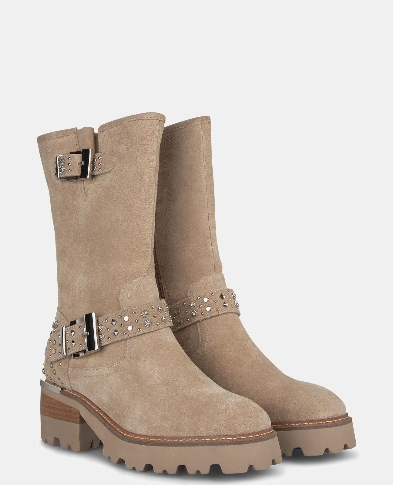 DEMI-BOTTE À CRAMPONS PISTE