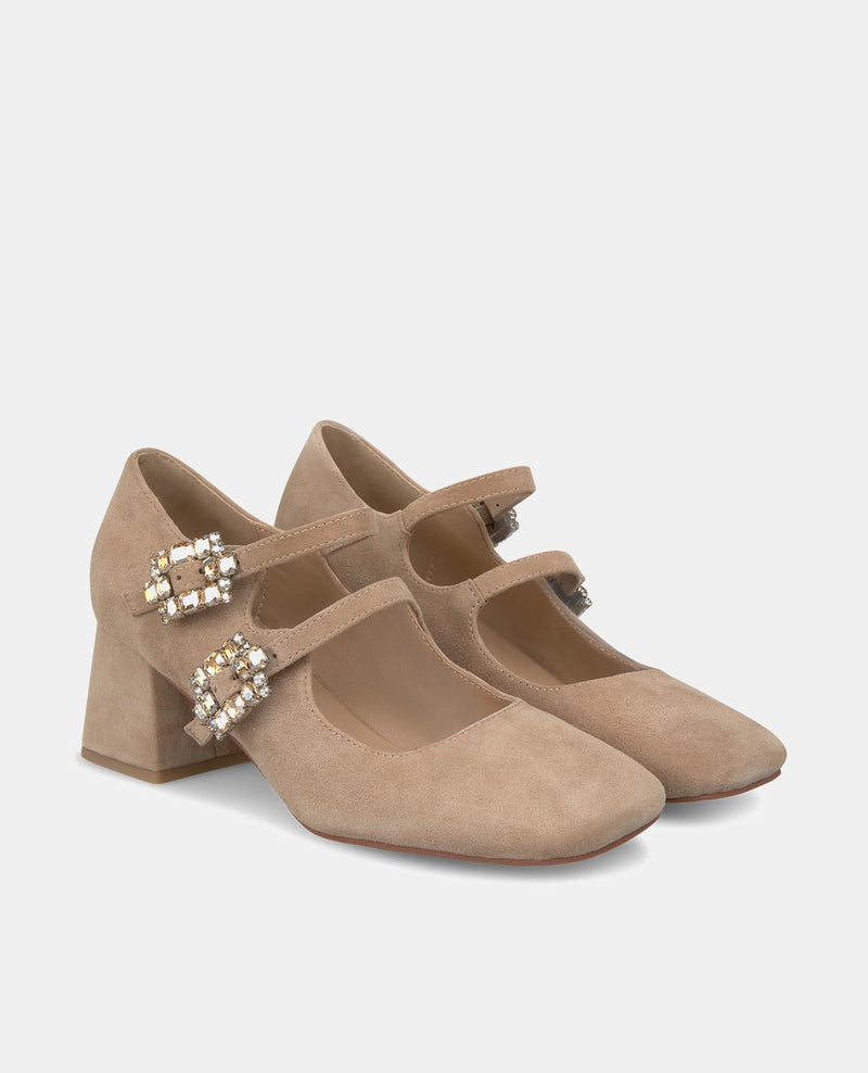 STÖCKELSCHUH MIT SCHNALLEN