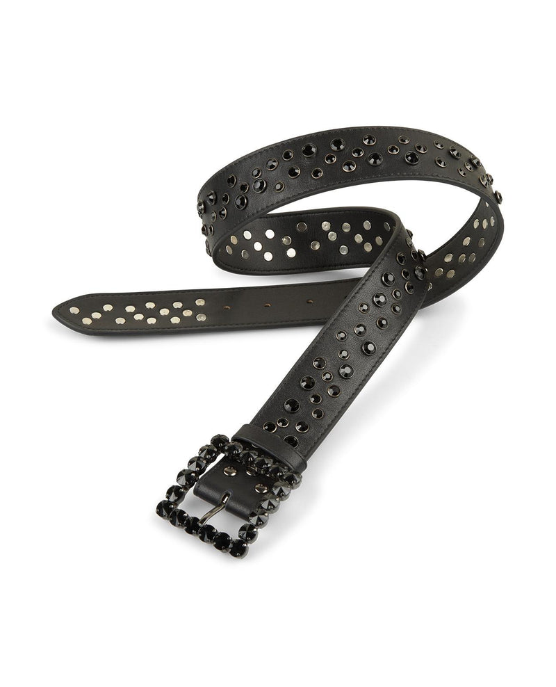 CEINTURE EN CUIR CLOUTÉ