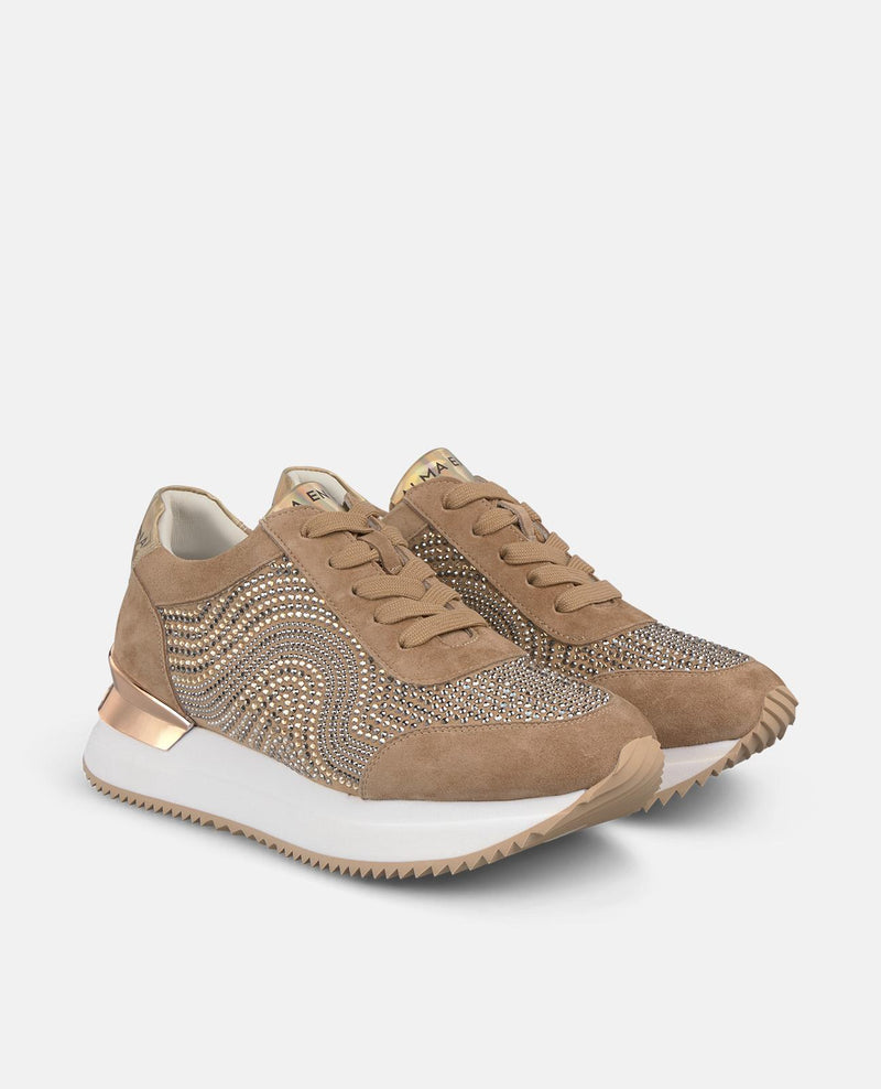 SNEAKER ESTAMPADA PEDRERÍA