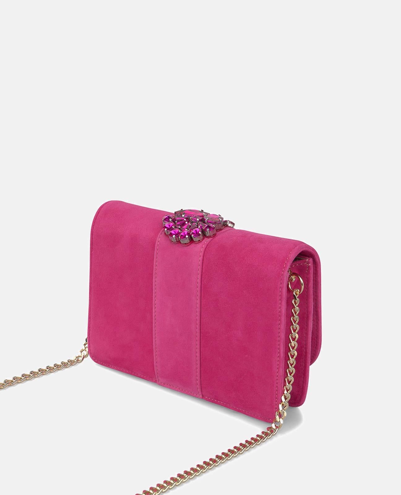 CLUTCH BAG WITH RHINESTONES