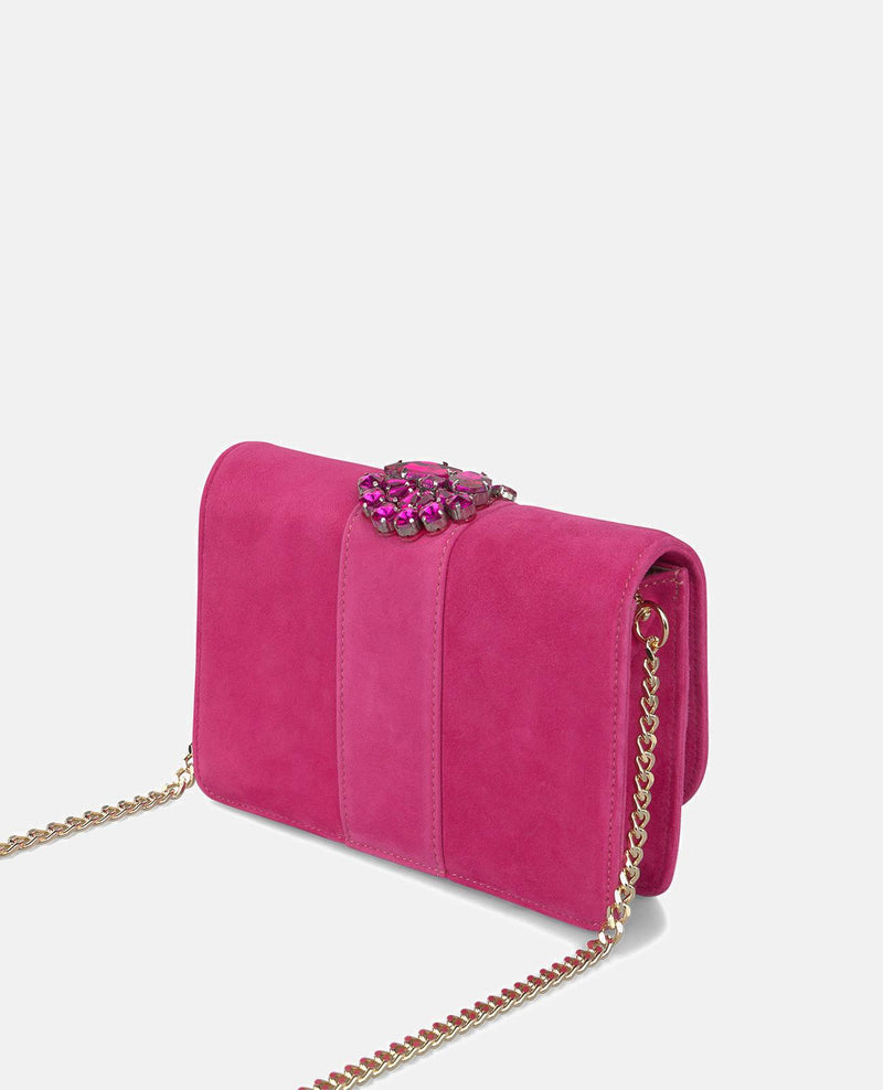 CLUTCH BAG WITH RHINESTONES