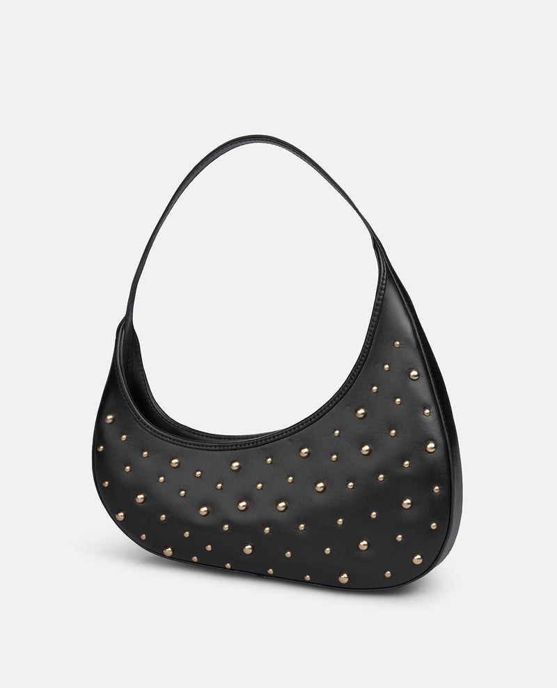 BOLSO HOBO SUEDE CON TACHAS