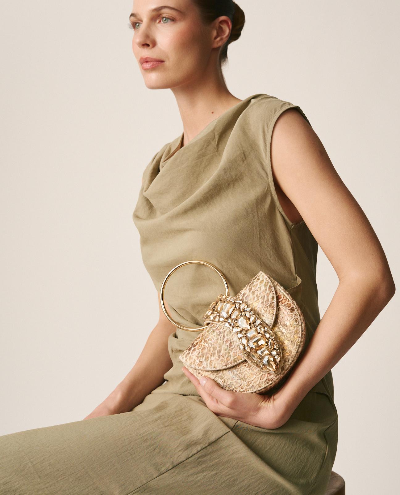 SNAKE SHOULDER BAG