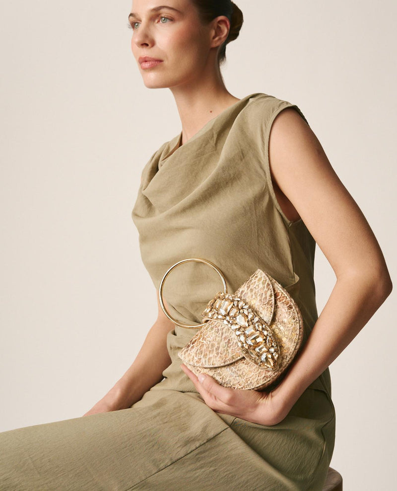 SNAKE SHOULDER BAG
