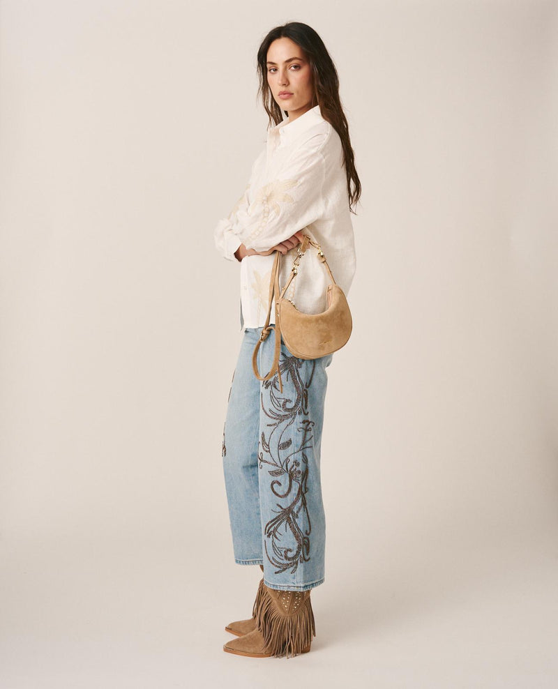 PANTALÓN DENIM DETALLES