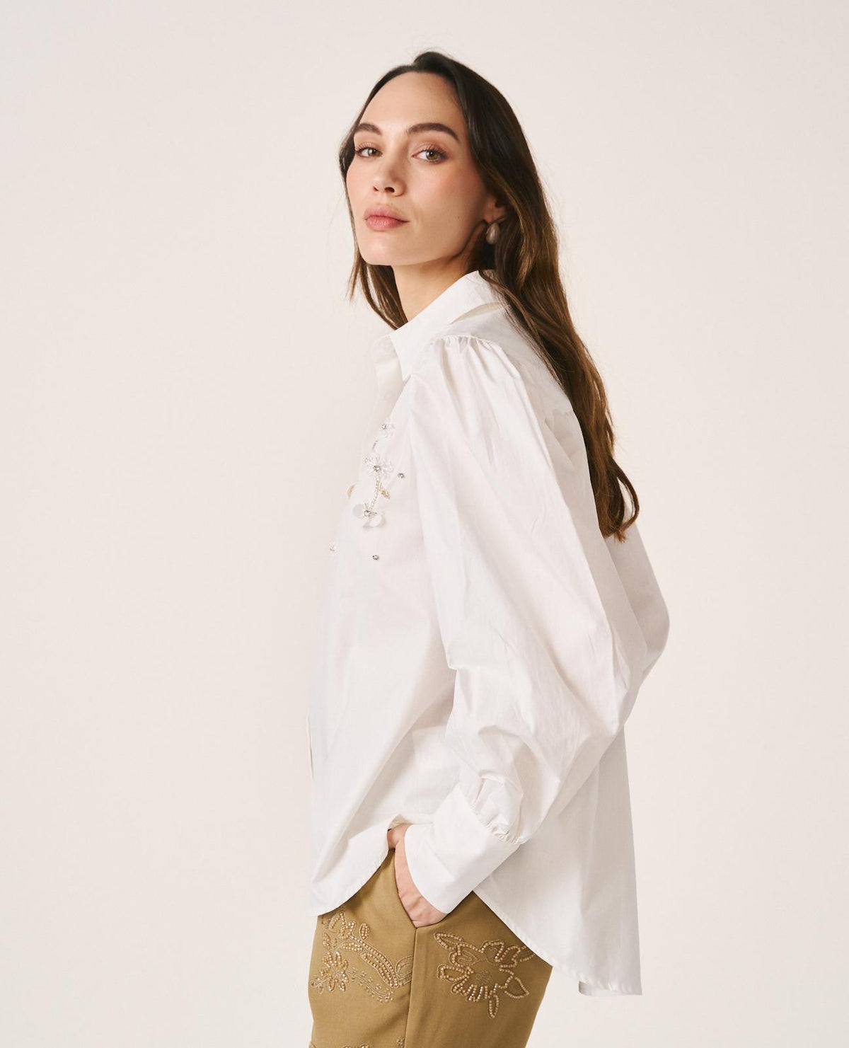 CAMISA ADORNO PEDRERÍA