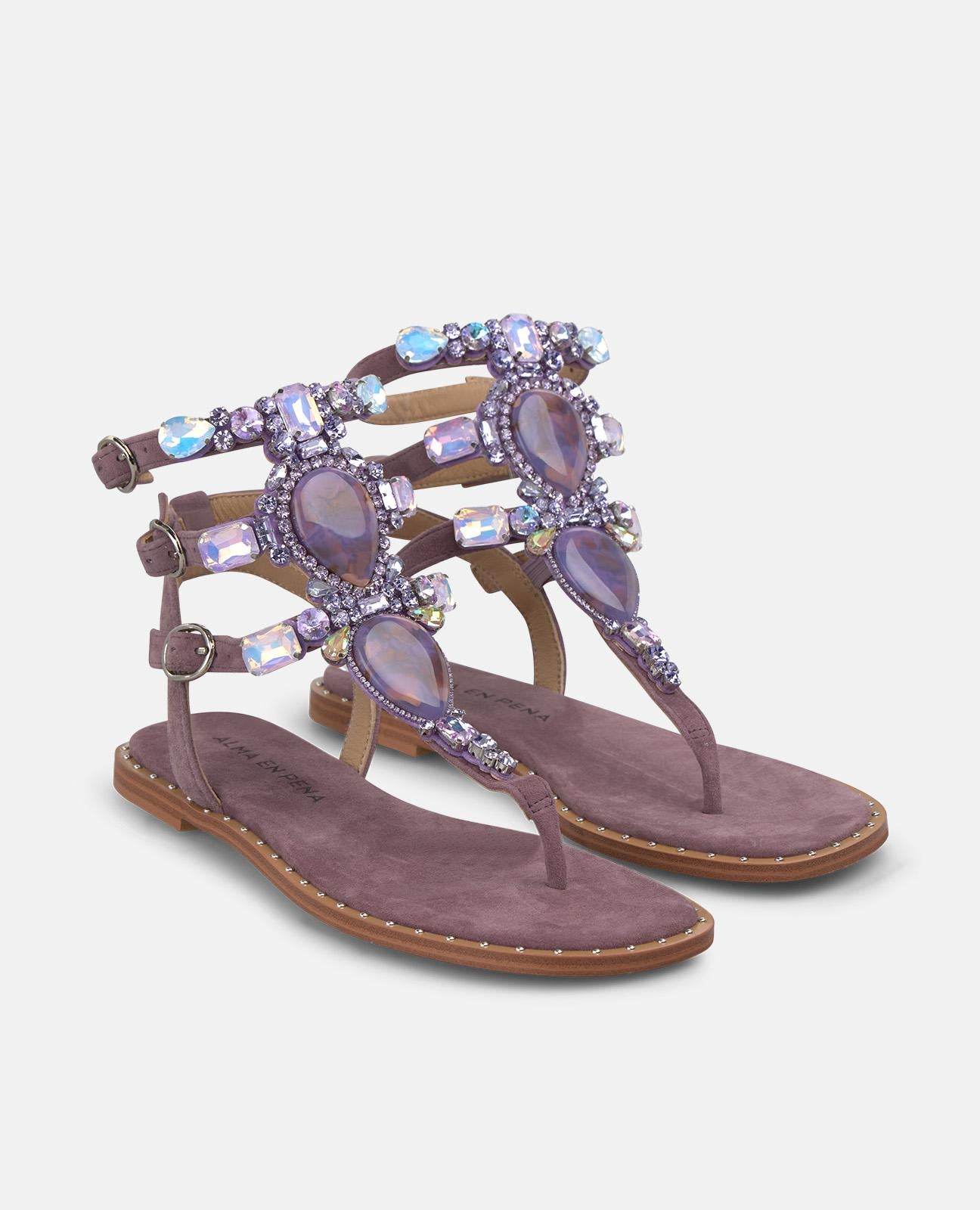 SANDALIA ESTILO GRIEGO JOYA