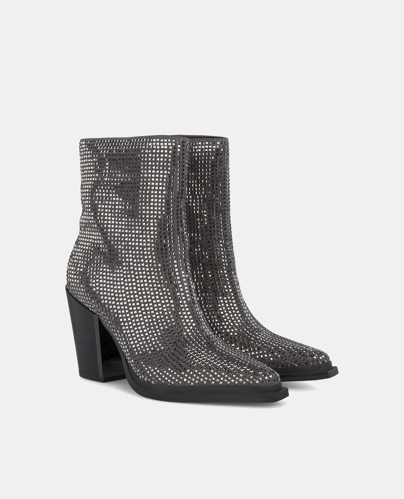 BOTTINES RECOUVERTES DE STRASS