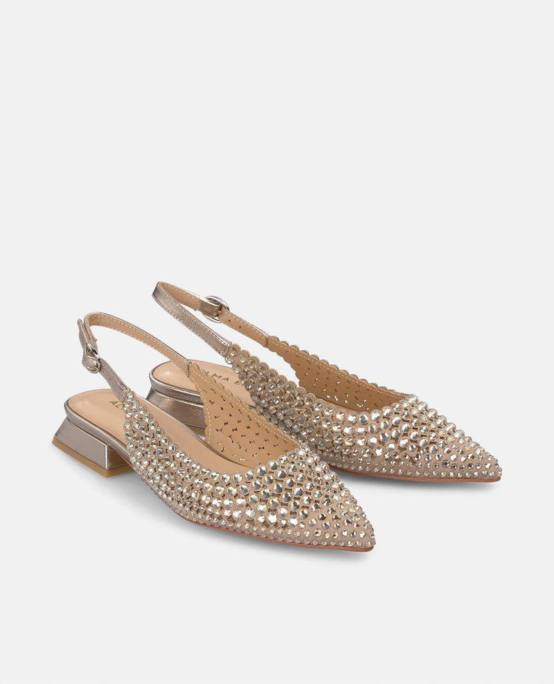 DÉTAILS DE LA CHAUSSURE PLATE