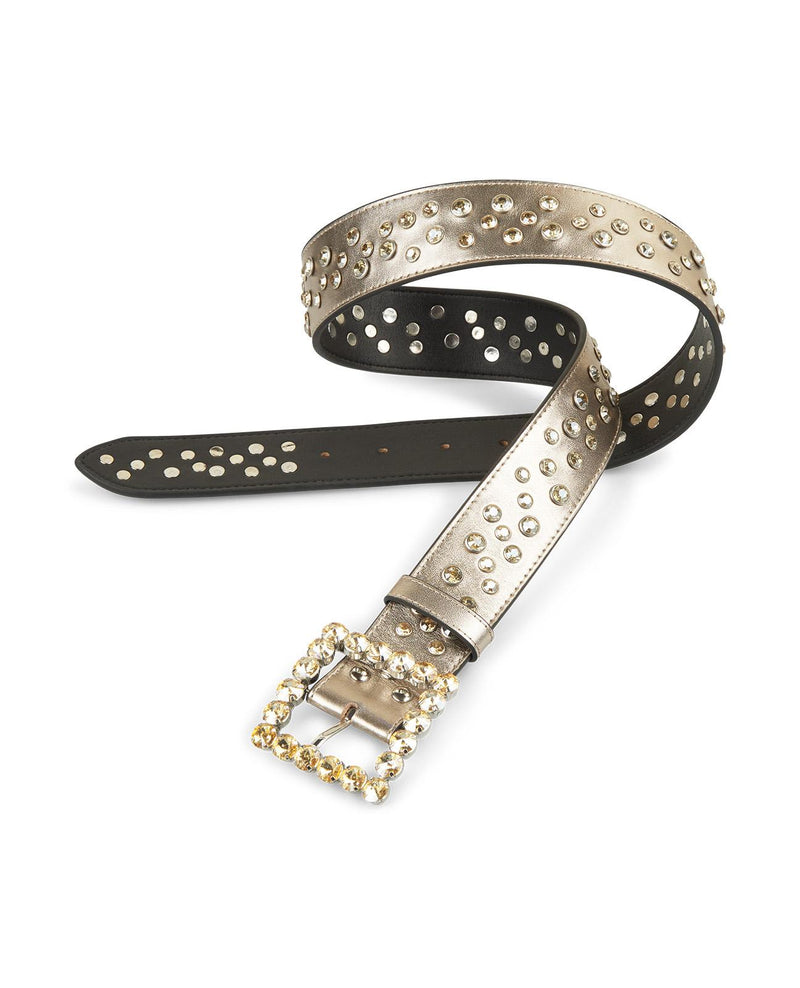 STUDDED LEATHER BELT
