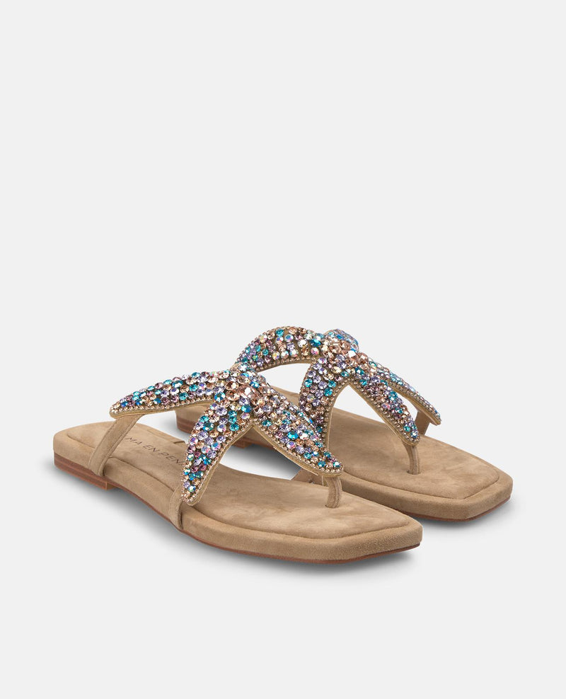 SANDALIA PLANA ESTRELLA