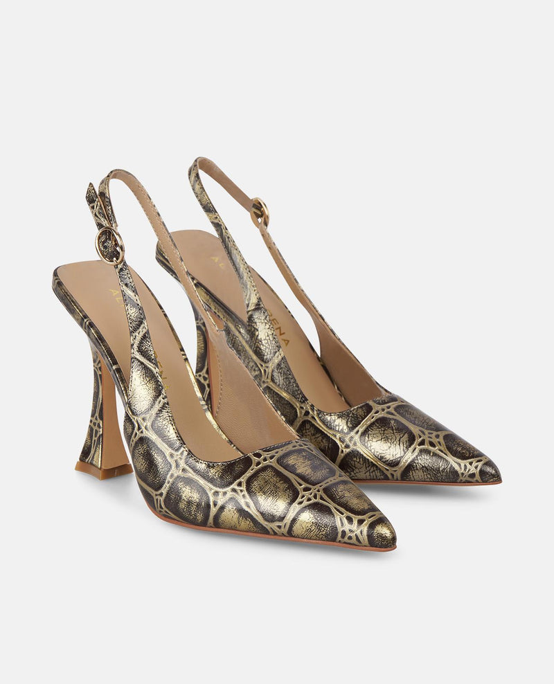 SAPATOS DE SALTO COM FIVELA COM SALTO DE FIVELA