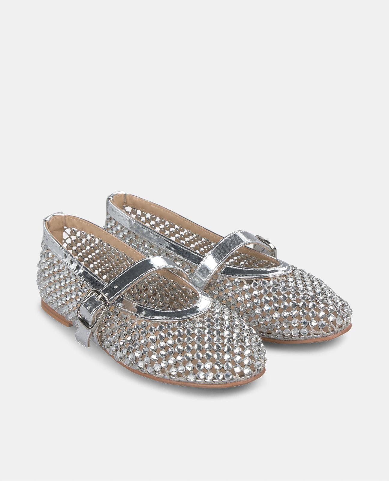 BALLERINA-NETZ MIT STRASSSTEINEN