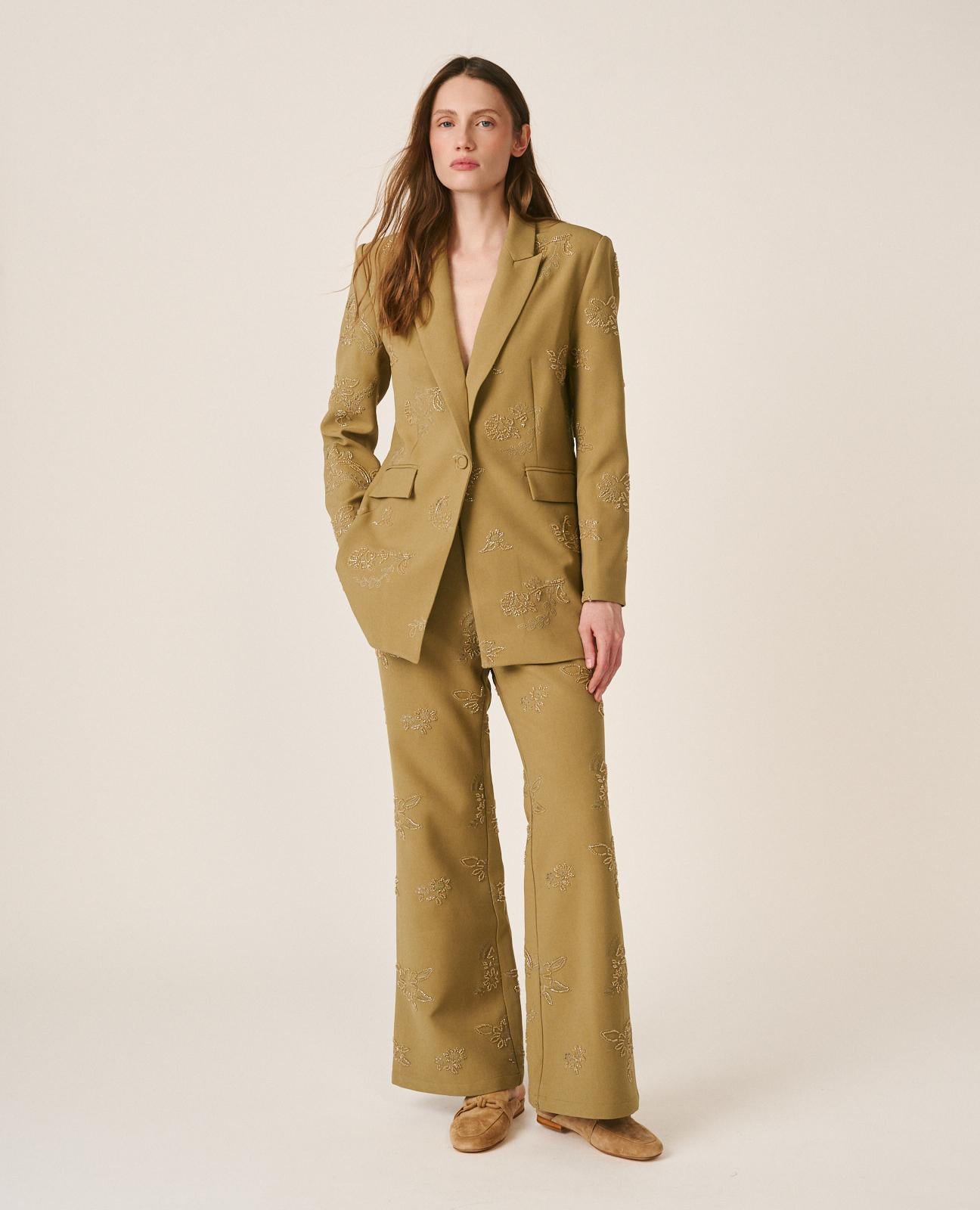 CREPE BLAZER