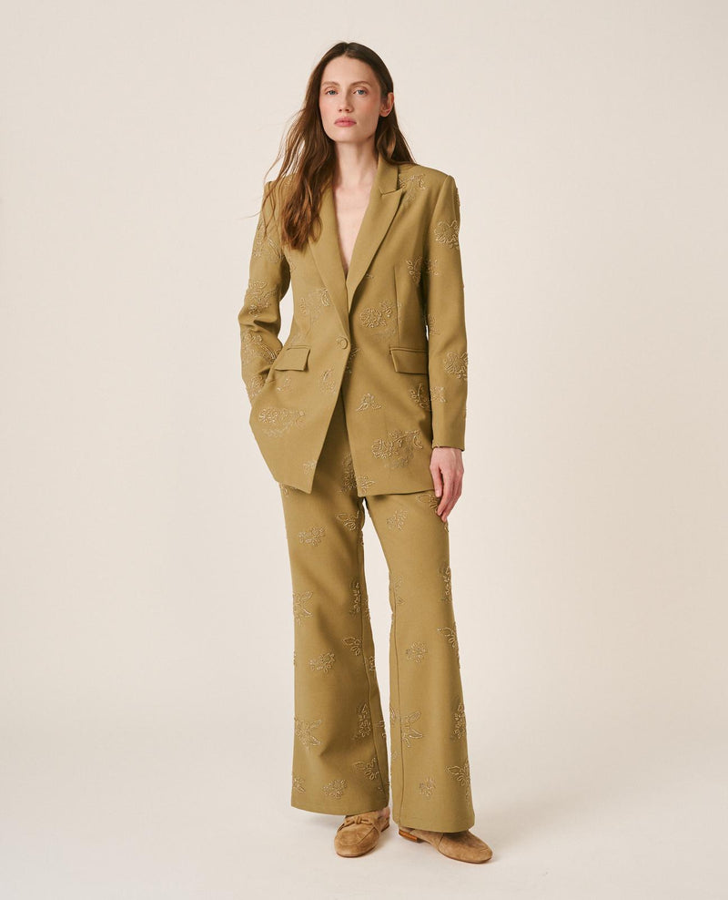 CREPE BLAZER