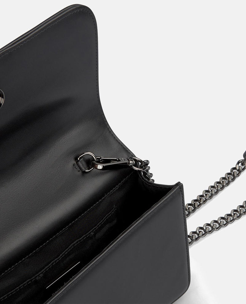 BOLSA DE OMBRO COM ABA DE COBRA