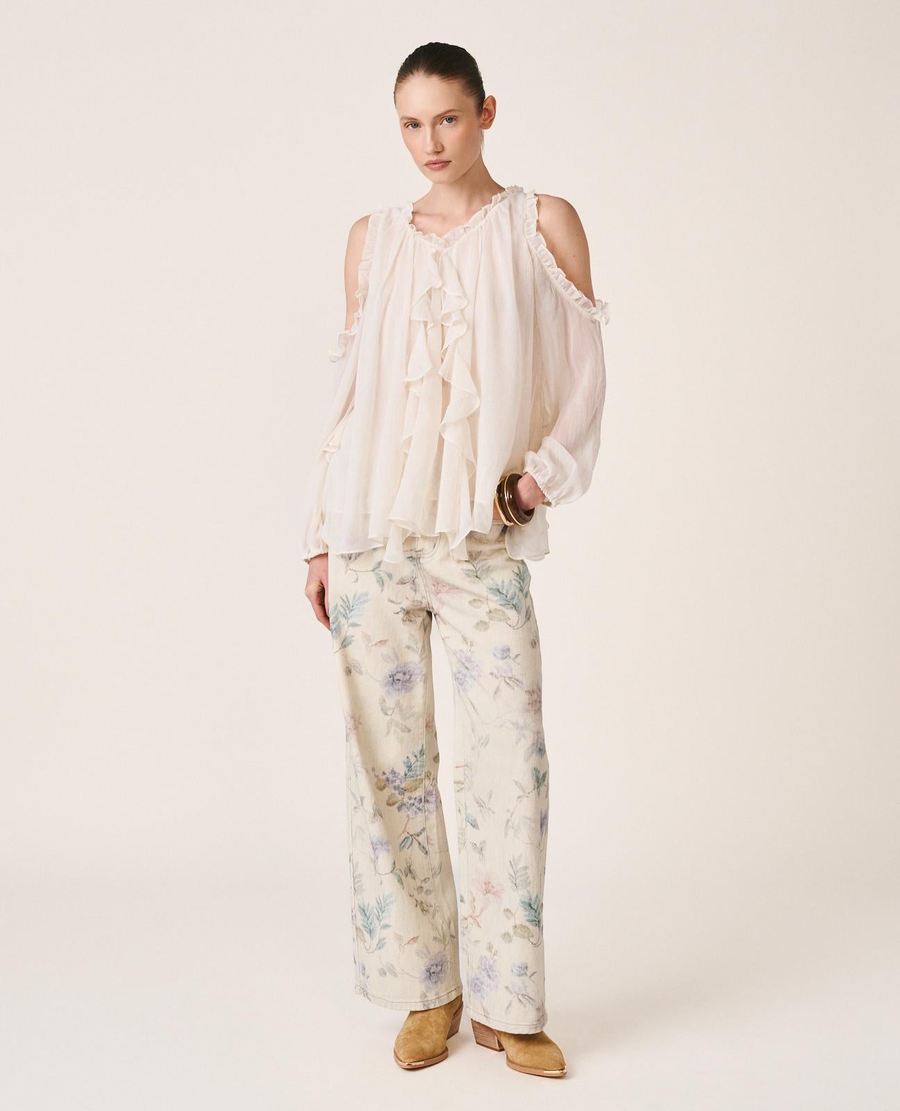 BLUSA HOMBROS DESCUBIERTOS